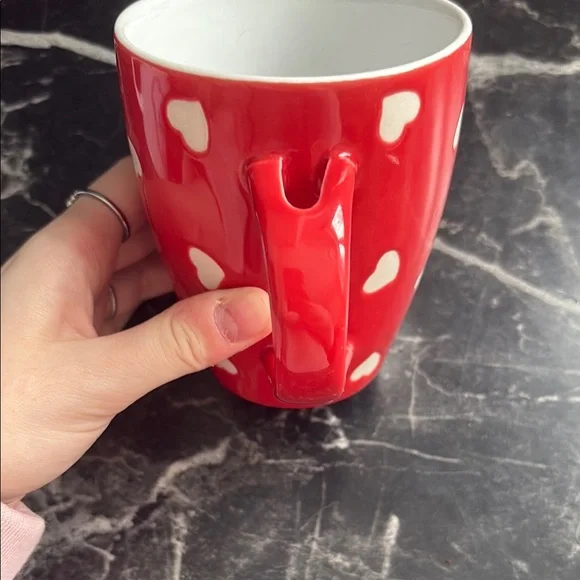 Red Heart Mug - Picture 3 of 4